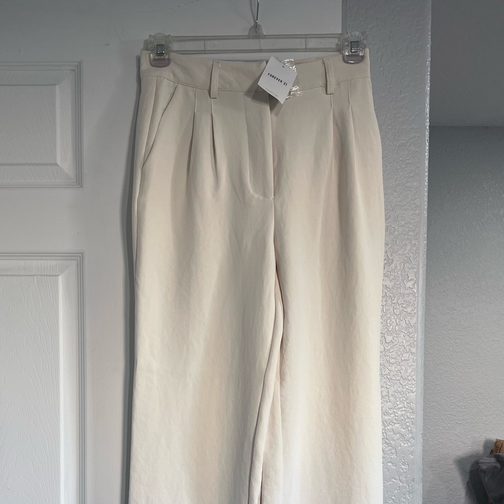 Forever 21 Cream Pants